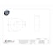 Zoro Select Spacer, 5/16 in Screw Size, Plain Aluminum, 1/4 in Overall Lg, 0.315 in Inside Dia, 10 PK CRF120405GR - alternate 3