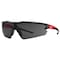 Milwaukee Tool Safety Glasses, Anti-Fog & Anti-Scratch, Black Lens, Black/Red Frame, Half-Frame 48-73-2017 - alternate 1
