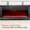 Lifesm 72-inch Media Fireplace with Faux Glass Beads in Black LDFP0009US-BLK - alternate 4