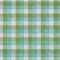 Homeroots 9' X 12' Lime Green Aqua And Beige Plaid Washable Indoor Outdoor Area Rug 601408 - alternate 3