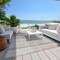 Homeroots 3' X 5' Taupe Ombre Washable Non Skid Indoor Outdoor Area Rug 563676 - alternate 2