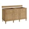 James Martin Vanities Lorelai 60" Double Vanity, Light Natural Oak, w/ 3 CM Tajnar Eclos Top 424-V60D-LNO-3TJR - alternate 4