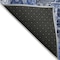 Homeroots 9' X 12' Navy Blue And Sky Blue Village Houses Washable Indoor Outdoor Area Rug 577851 - alternate 4