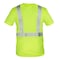 Ironwear Class 2 Hi Vis Short Sleeve Safety Shirt with Reflective Tape, Lime, Small 1850-L-SM - alternate 2