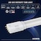 Luxrite 20W 4-Pin 2G11 LED Tube Light Bulb, 5CCT Selectable 3000K/3500K/4000K/5000K/6500K, Ballast, 6PK LR24569 - alternate 4