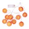Elegani 10 LED Orange String Lights - Warm White Glow for Holiday and Everyday Dcor PH-600308 - alternate 1