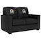 Dreamseat Silver Loveseat with Oklahoma Wildcatters Primary Logo XZ7759003LSCDBK-PSPBR0050 - alternate 1