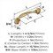 Amerock Fairfield 3 inch (76mm) Center-to-Center Champagne Bronze Cabinet Pull, 10PK 10VMP173CZ - alternate 3