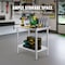 Vevor Stainless Steel Food Prep Table Commercial Kitchen Work Table 18"x48" SCGZT1220*455T - alternate 2