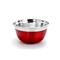 Oster Rosamond 3 Piece Stainless Steel Round Mixing Bowls in Red 109498.03 - alternate 4