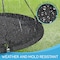 Serenelife 40 Inch Giant Outdoor Saucer Tree Swing with Hang Kit and Center Spinner SLSWNG102 - alternate 3