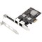 Siig SIIG Dual 2.5G 4-Speed Multi Gigabit Ethernet PCIe Card - Ethernet PCIe Card LB-GE0711-S1 - alternate 2