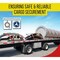 Mytee Products Winch Straps 4in x 27ft Red Heavy Duty w/Flat Hooks WLL# 5400 lbs, Flatbed Truck Straps for Trailer WS427R - alternate 3