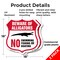 Signmission Alligator Warning Shield Sign Beware Of, 18 inch X 18 inch, Plastic Sign, 2PK SHI-P-2PACK-18-358 - alternate 3