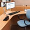 Siig EASILY ADJUST THE HEIGHT AND ANGLE OF YOUR MONITOR FOR A MORE ERGONOMIC WORKSPAC CE-MT2D12-S1 - alternate 2
