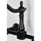 Kingston Brass Two-Handle Wall Mount Bridge Kitchen Faucet, Matte Black KS1260TAL - alternate 2