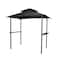 Seasonal Trends Windsor Grill Gazebo, 9488 in W Exterior, 5945 in D Exterior, 9646 in H Exterior, Brown 59662 - alternate 1