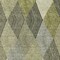 Homeroots 10' X 14' Olive Green Gray And Ivory Argyle Washable Indoor Outdoor Area Rug 613716 - alternate 4