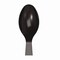 Dixie Mediumweight Polystyrene Wrapped Cutlery, Spoon, Plastic, Black, 1000PK TM53C1 - alternate 2