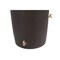 Good Ideas Impressions Bali 50 Gallon Rain Saver - Planter Top - Dark Brown IMP-B50-DBR - alternate 2