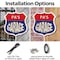 Signmission Pa's Garage, 6 Inch X 6 Inch, Plastic Sign SHI-P-6-383-PA - alternate 4