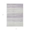 Homeroots 10' X 14' Lavender And Ivory Striped Washable Indoor Outdoor Area Rug 589697 - alternate 4