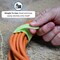 Grizzly Supply Self-Gripping Cable Tie, 5 in L, 0.5 in W, Hook and Loop Closure, Reusable, Assorted Colors, 20PK GS-HL5x1/2-Colored-20 - alternate 4