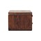 Homeroots 10" Brown Solid Wood Two Drawer Nightstand 653816 - alternate 6