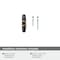 Amerock Carrione 2-1/2 inch 64mm Length Marble Black/Champagne Bronze Cabinet Knob BP36647MBKCZ - alternate 2