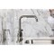 Kingston Brass Bridge Kitchen Faucet with Brass Sprayer, Polished Nickel KS8286CKLBS - alternate 3