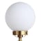 Jonathan Y Caleb 6" 1-Light Contemporary Transitional Iron/Glass LED Vanity Light, Brass Gold/Black/White JYL9056B - alternate 4