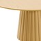Homeroots 60" Brown Solid Wood Pedestal Base Round Top Dining Table 721015 - alternate 3