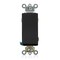 Leviton Wall Switch, 1 hp, Rocker, 20 A, Ebony 5623-2E - alternate 1