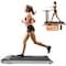 Runmaster Under Desk Treadmill, 320lbs Capacity, Quiet, LED Display, Remote Control, Black RMTRD18 - alternate 1