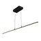 Jonathan Y Conley 39.5" Dimmable Adjustable Integrated LED Metal Linear Pendant, Black JYL7023B - alternate 5