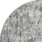 Homeroots 8' Gray Brown And Ivory Round Abstract Washable Indoor Outdoor Area Rug 643585 - alternate 2