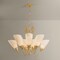 Hudson Valley Lighting Forest Glen 1 Light Chandelier in Vintage Gold Leaf Finish 9542-VGL - alternate 2