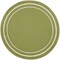 Homeroots 4' Green And Ivory Round Indoor Outdoor Area Rug 545956 - alternate 4