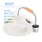 Infibrite 4 In. 5CCT Selectable 9W 750LM Recessed Retrofit LED Sleek Downlight Kit, Dimmable, Wet Rated IB-005-8-9W-WH - alternate 5