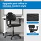 Office Star Products Task Chair, Black, Steel KH813037 - alternate 4