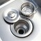 Wrightmaster 24 in. D x 40 in. W Freestanding Laundry/Utility Sink in Stainless Steel with Faucet ZOR-W3167P356271 - alternate 2