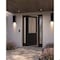 Doornmore G5001, 65.25" x 98" ( 36" Door + 2x12" Side) Left Hand, Mahogany 1/2 Lite Exterior Door G5001-SW-3696-G101-SL_1-2_LI - alternate 1