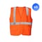 4Dock L-Size Class 2 Standard Hi-Vis Safety Vest with Pockets, 5PK SV001-L - alternate 1