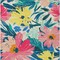 Homeroots 3' X 5' Blush And Pink Floral Washable Indoor Outdoor Area Rug 610973 - alternate 3