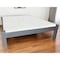 Homeroots Gray Solid Wood Queen Bed Frame 546724 - alternate 1