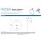 Gatco Gibson Towel Ring, Matte Black 5212MX - alternate 2