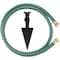Landscapers Select Garden Hose Extender, 6 ft L, Female x Male, PVC, Green 6GHWF - alternate 1