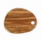 Picnic Time Family Of Brands Pebble Shaped Acacia Serving Board 18 x 15, Natural Acacia 832-18-512-000-0 - alternate 2
