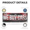 Signmission We Buy Cars, 36 Inch x 96 Inch, Vinyl Banner B-96-30923 - alternate 2