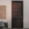 Sartodoors Modern Solid Interior Door with Handle, Planum 0010 Chocolate Ash, Single Regural Panel Frame Trims PLANUM0010ID-CA-18 - alternate 1